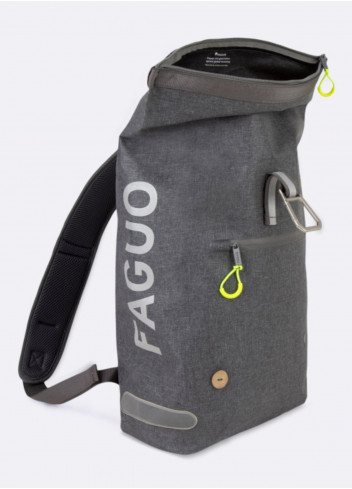 Sac à dos vélo en polyester recyclé - Faguo