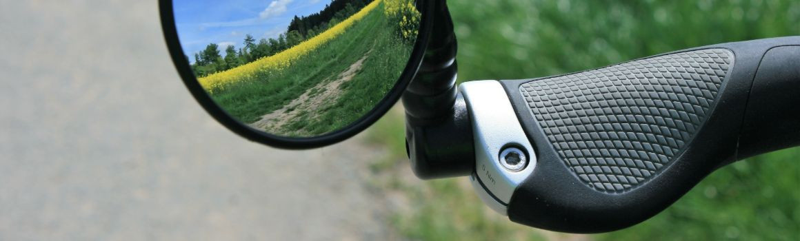 Rear-view bike mirrors