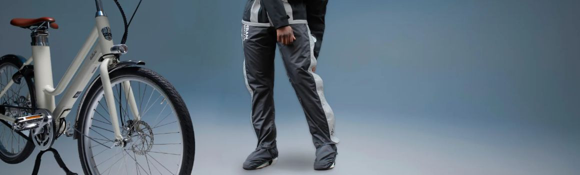 Bike rain trousers