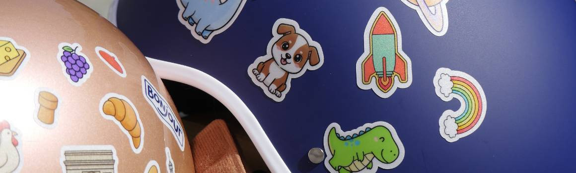 Stickers vélo autocollants