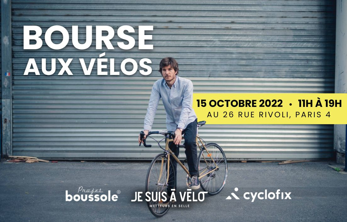 Bourse aux vélos reconditionnés 15/10/2022
